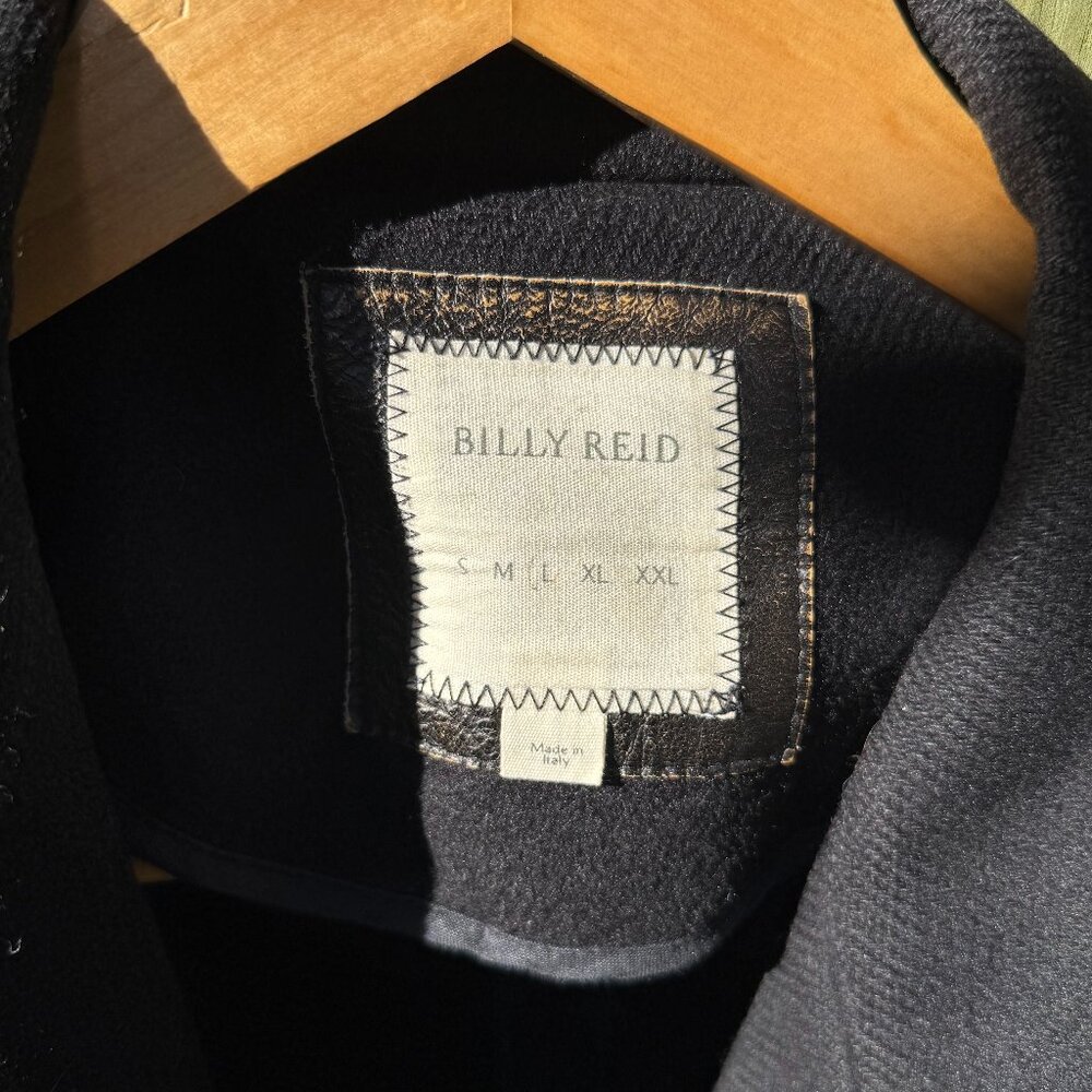 Men's Billy Reid Bond Peacoat Black Large